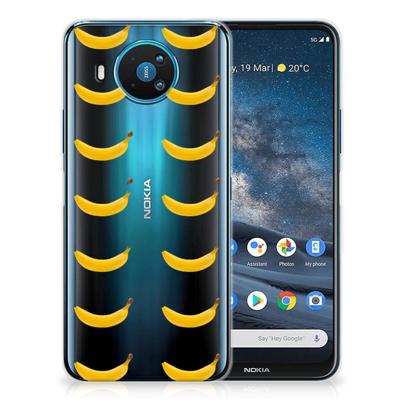 Nokia 8.3 | Siliconen Case | Banana
