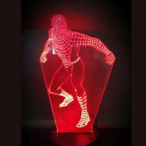 3D LED LAMP - SPIDERMAN