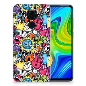 Xiaomi Redmi Note9 Silicone Back Cover Punk Rock