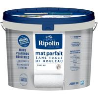 Perfecte muur- en plafondverf - RIPOLIN - 441726 - Wit - Mat - 10 L