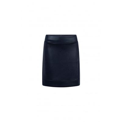 Jansen Amsterdam - Blauw | Dames | Rok | Blauw | S | regular | Kamst mode