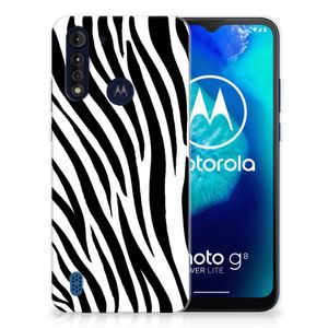 Motorola Moto G8 Power Lite TPU Hoesje Zebra