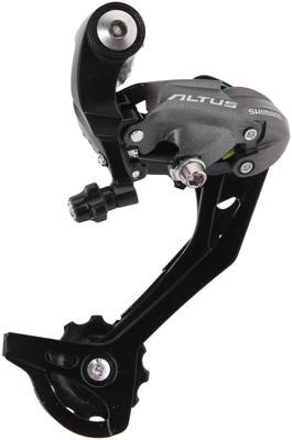 SHIMANO achterderailleur "altus rd-m370" shim.rear derail.altus rdm370 9sp long bl.