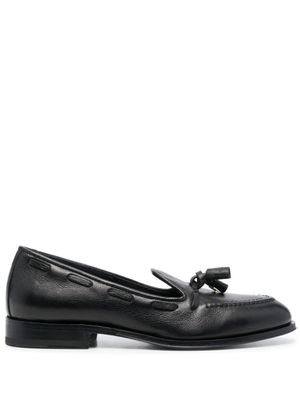 Furla mocassins Heritage en cuir - Noir