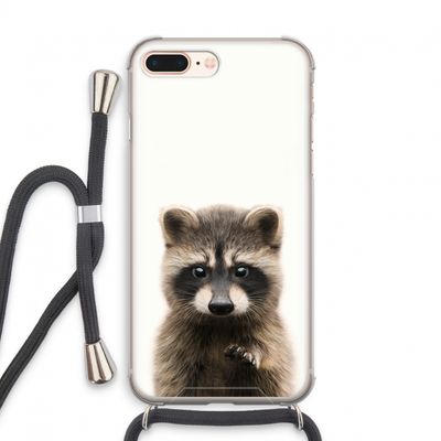 Rocco: iPhone 8 Plus Transparant Hoesje met koord