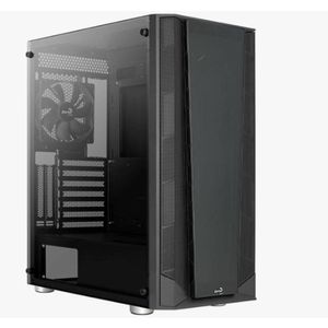 AeroCool Prism-G-BK-v1 Midi-tower PC-behuizing Zwart