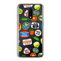 Fruitsticker: OnePlus 7 Transparant Hoesje