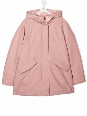 Woolrich Kids doudoune à capuche - Rose