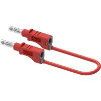 Electro PJP 2210/600V-CD1-25R Meetsnoer Steekaansluiting 4 mm 25 cm Rood 1 stuk(s)