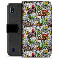 Samsung Galaxy A10 Premium Portemonnee Hoesje - Graffiti