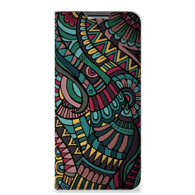 OPPO A54s | A16 | A16s | Hoesje met Magneet | Aztec