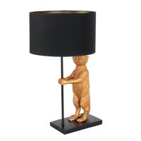 Anne Lighting Animaux tafellamp zwart metaal 50 cm hoog - thumbnail