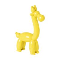 Ballon giraf - geel - 25x17.5x7 cm