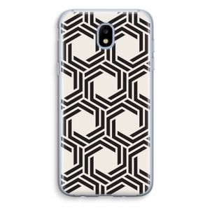 Geometrisch patroon: Samsung Galaxy J5 (2017) Transparant Hoesje