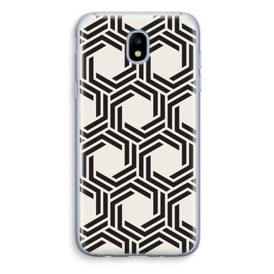 Geometrisch patroon: Samsung Galaxy J5 (2017) Transparant Hoesje