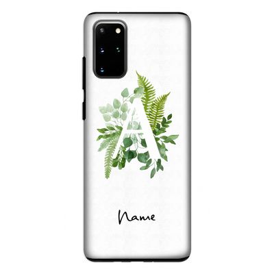 Green Brush: Samsung Galaxy S20 Plus Tough Case