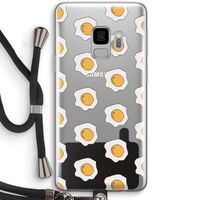 Bacon to my eggs #1: Samsung Galaxy S9 Transparant Hoesje met koord