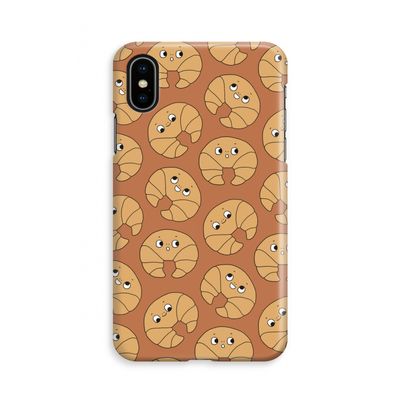 Croissant: iPhone Xs Volledig Geprint Hoesje