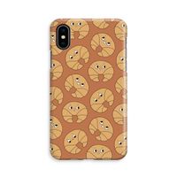 Croissant: iPhone Xs Volledig Geprint Hoesje