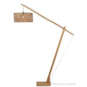 GOOD&MOJO Vloerlamp Java - Bamboe - 175x50x207cm