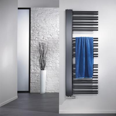 Design Radiator HSK Softcube Plus| 61x121 cm | CV en/of electrische werking | Links | 599 watt | Antraciet