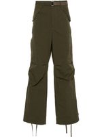 sacai pantalon à poches cargo - Vert