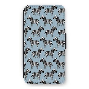 Zebra: iPhone 11 Pro Max Flip Hoesje