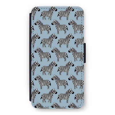 Zebra: iPhone 11 Pro Max Flip Hoesje
