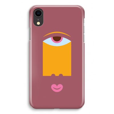 Mono V: iPhone XR Volledig Geprint Hoesje