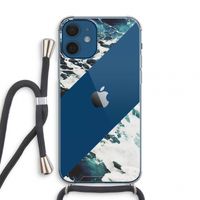 Golven: iPhone 12 mini Transparant Hoesje met koord