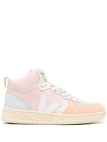 VEJA baskets V-15 en cuir - Rose