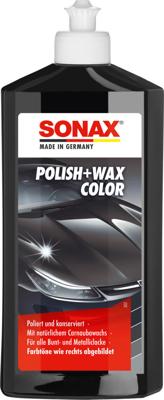 SONAX Color polish + wax black nanotechnology