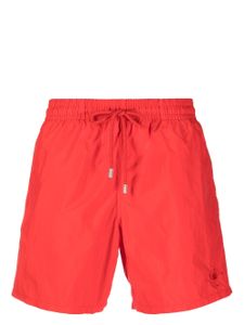 Vilebrequin short de bain à patch logo - Rouge