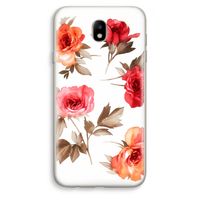 Roosjes: Samsung Galaxy J7 (2017) Transparant Hoesje