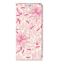 Xiaomi Redmi Note 11/11S Smart Cover Pink Flowers