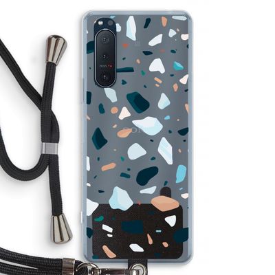 Terrazzo N°13: Sony Xperia 5 II Transparant Hoesje met koord