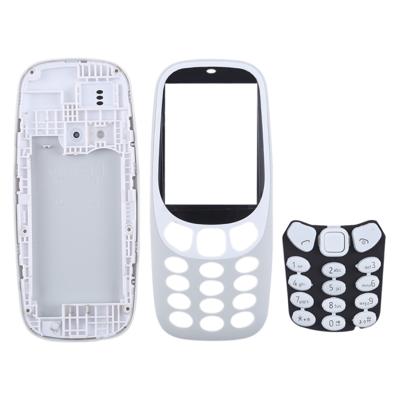 Plenaire vergadering huisvesting Cover met toetsenbord voor Nokia 3310(Grey)