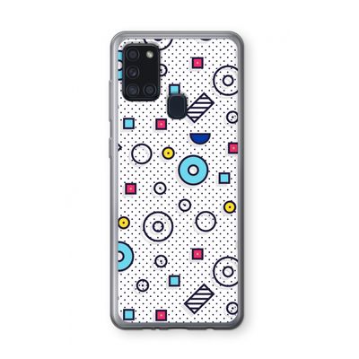 8-bit N°9: Samsung Galaxy A21s Transparant Hoesje