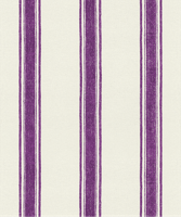 Geometrisch behang verticale paarse lijnen