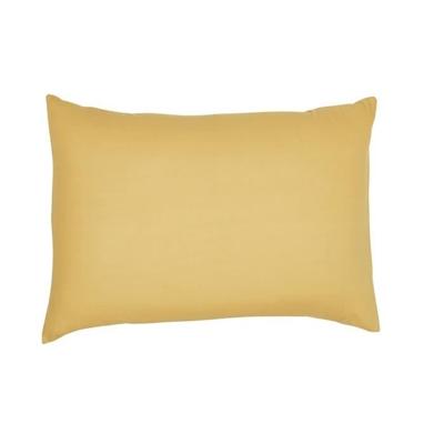 Kussenkussensloop vandaag essentieel - 50 x 70+5 cm - 100% une katoen - oker