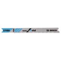 Bosch Accessories 2608631511 Decoupeerzaagblad U 118 A, Basic for Metal 3 stuk(s)