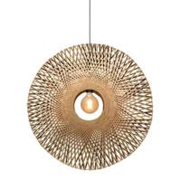 GOOD&MOJO Kalimantan Hanglamp Rond - Ø87cm - Naturel