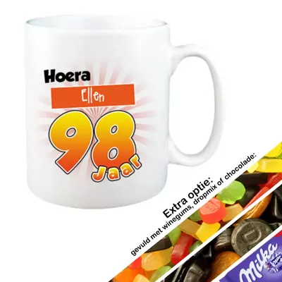 Mok 98 Jaar met naam en leeftijd