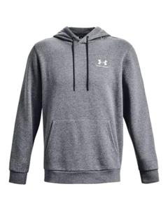 Under Armour Essential Fleece Hoodie Heren Grijs maat M