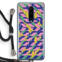 Skew Blush 1: OnePlus 7 Pro Transparant Hoesje met koord