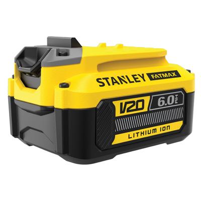 Stanley FATMAX SFMCB206 V20 18V 6.0Ah Li-ion accu - SFMCB206-XJ