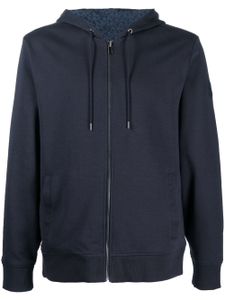 Michael Kors hoodie zippé à design réversible - Bleu