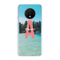 Pacific Dream: OnePlus 7T Transparant Hoesje