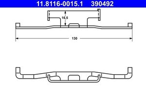 Veer, Remklauw 11811600151