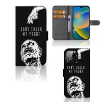 Portemonnee Hoesje iPhone 14 Pro Max Zombie